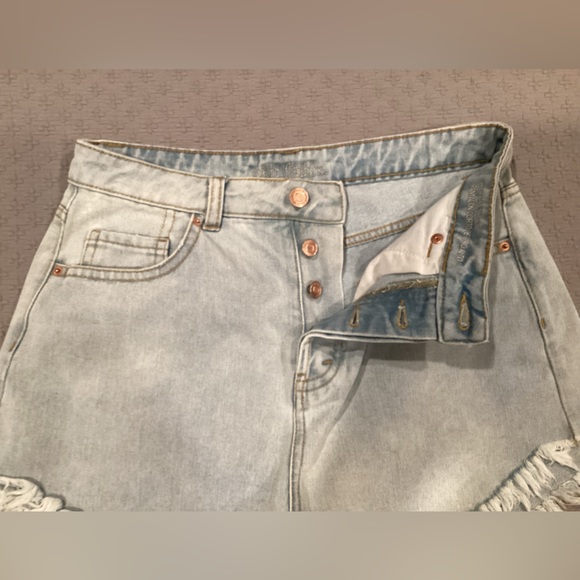 Wild Fable Denim High Rise Shorts 6 - Picture 6 of 10
